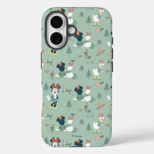 Minnie Mouse & Daisy Duck   Let's Get Away Pattern iPhone 16 Case