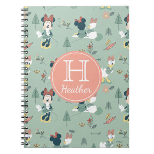 Minnie Mouse & Daisy Duck   Let's Get Away Pattern Notebook