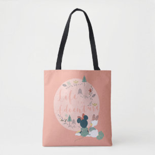 Minnie Mouse & Daisy Duck   Life is an Adventure Tote Bag