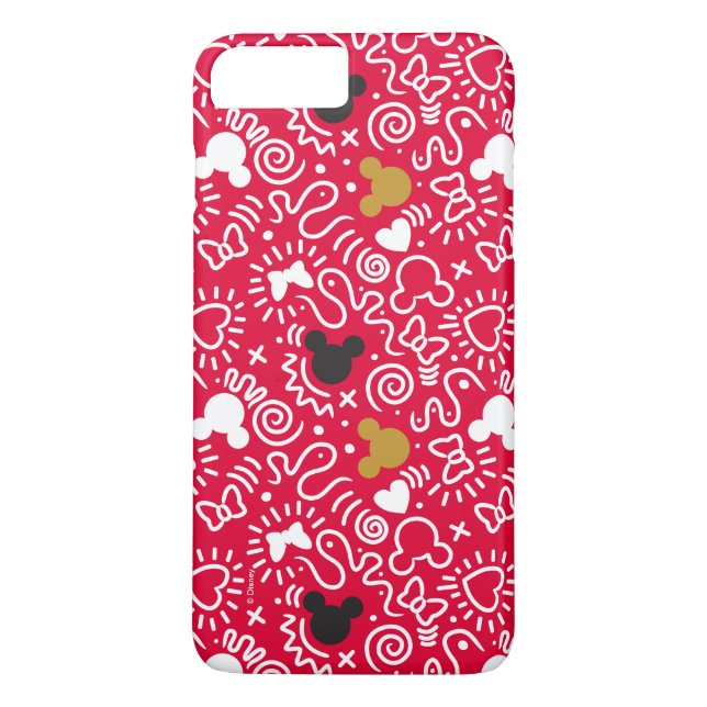 Minnie Mouse | Doodle Pattern Case-Mate iPhone Case (Back)