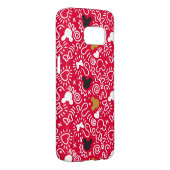 Minnie Mouse | Doodle Pattern Case-Mate Samsung Galaxy Case (Back/Right)