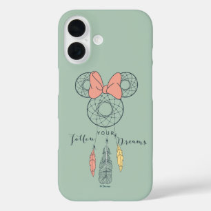 Minnie Mouse Dream Catcher   Follow Your Dreams iPhone 16 Case