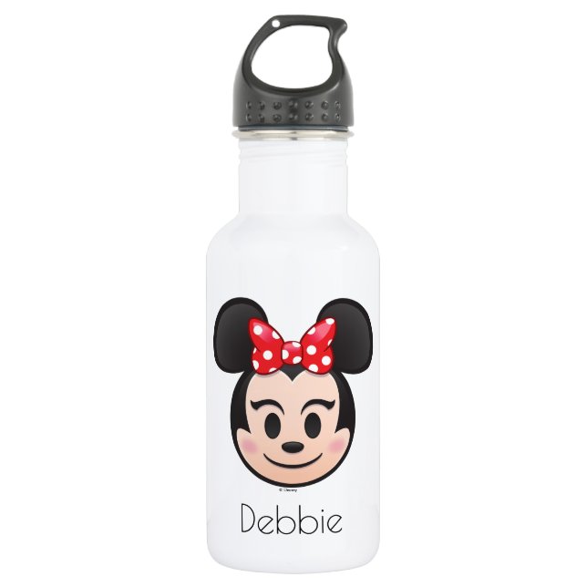 Minnie Mouse Emoji 532 Ml Water Bottle (Front)