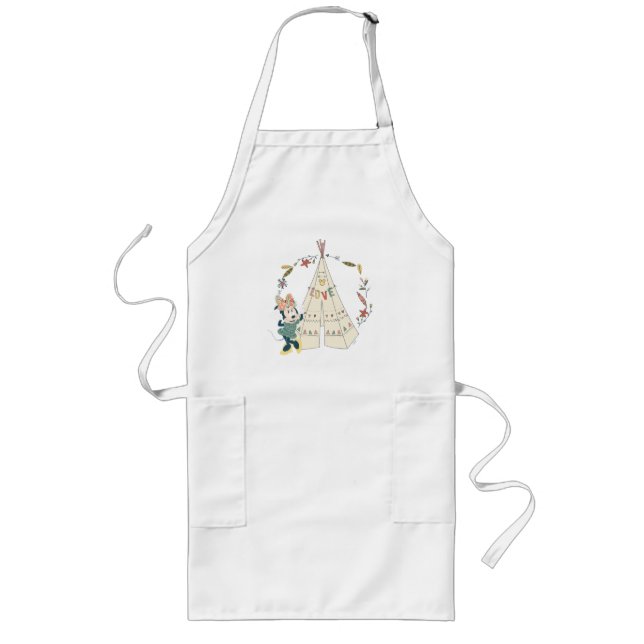 Minnie Mouse | Festival Fun Long Apron (Front)