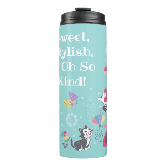 Minnie Mouse & Figaro - Happy Mother's Day Thermal Tumbler (Front)