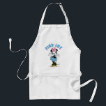 Minnie Mouse Find Your Joy Standard Apron<br><div class="desc">Full of happiness and classic Disney charm, this uplifting Minnie Mouse artwork celebrates positivity with playful polka dots, bright colors, and an encouraging message. Minnie’s joyful pose and signature style make this design feel fun, empowering, and full of heart. Perfect for customizable Zazzle products like apparel, tote bags, wall art,...</div>