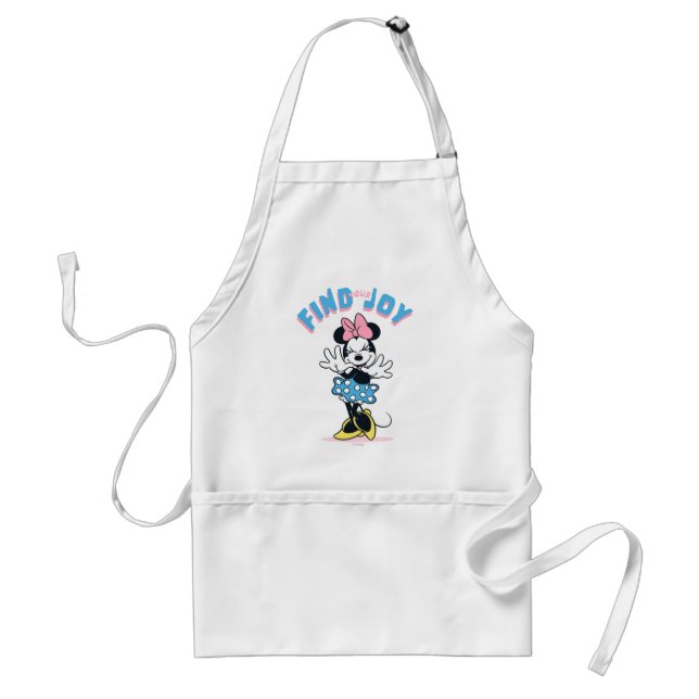 Minnie Mouse Find Your Joy Standard Apron (Front)