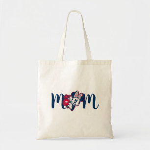 Minnie Mouse Floral Pattern - Happy Mother's Day Tote Bag