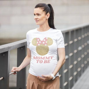Minnie Mouse Gold & Pink - Mommy to Be T-Shirt