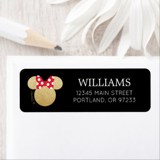 Minnie Mouse | Gold & Red Bachelorette