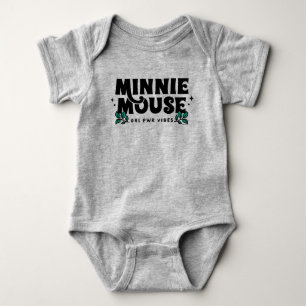 Minnie Mouse GRL Power Vibes Baby Bodysuit