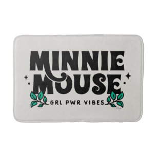 Minnie Mouse   GRL Power Vibes Bath Mat