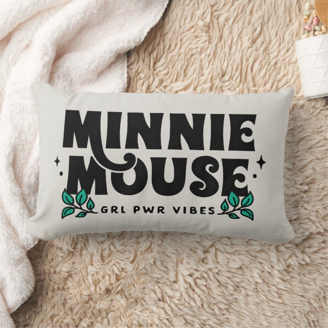 Minnie Mouse | GRL Power Vibes Lumbar Pillow (Blanket)