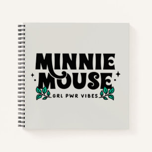 Minnie Mouse   GRL Power Vibes Notebook