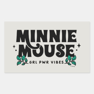 Minnie Mouse   GRL Power Vibes Sticker