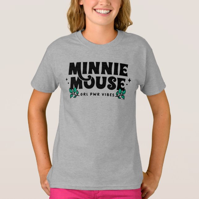 Minnie Mouse | GRL Power Vibes T-Shirt (Front)