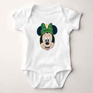 Minnie Mouse   Happy Christmas Baby Bodysuit