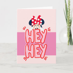 Minnie Mouse - Hey Hey! Card