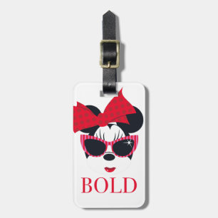 Minnie Mouse Hollywood - Bold Luggage Tag