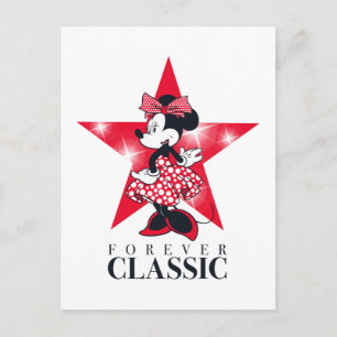 Minnie Mouse   Hollywood - Forever Classic Postcard