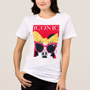 Minnie Mouse   Hollywood - Iconic Mouse Tri-Blend Shirt