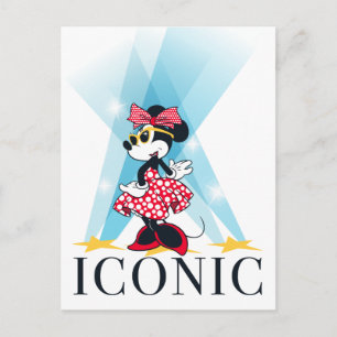 Minnie Mouse   Hollywood - Iconic Postcard