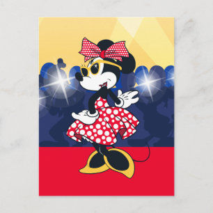Minnie Mouse Hollywood's Leading Lady Postcard