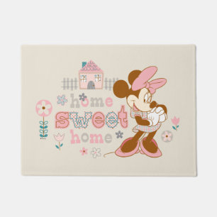Minnie Mouse Home Sweet Home Doormat