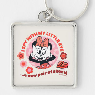 Minnie Mouse I Spy With My Little Eye… Keychain