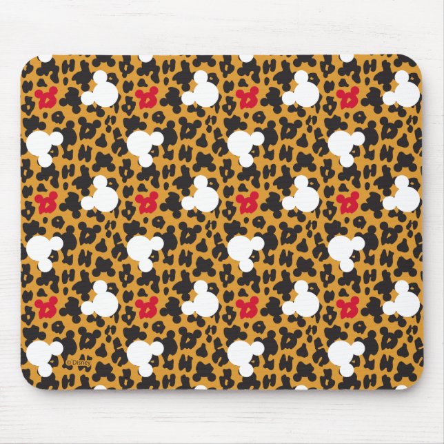 Minnie Mouse | Leopard Pattern Pad (Front)