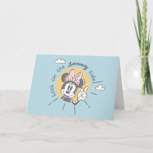 Minnie Mouse   Look on the Sunny Side Card