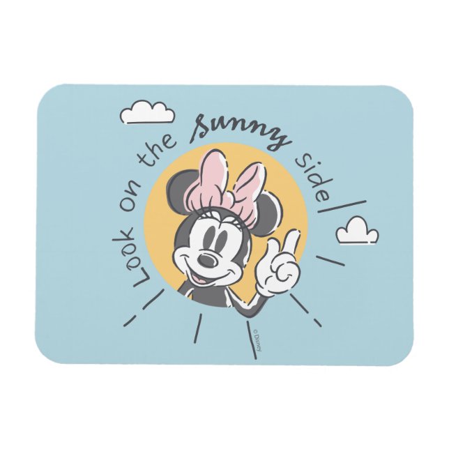 Minnie Mouse | Look on the Sunny Side Magnet (Horizontal)