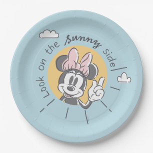 Minnie Mouse Look on the Sunny Side Paper Plate