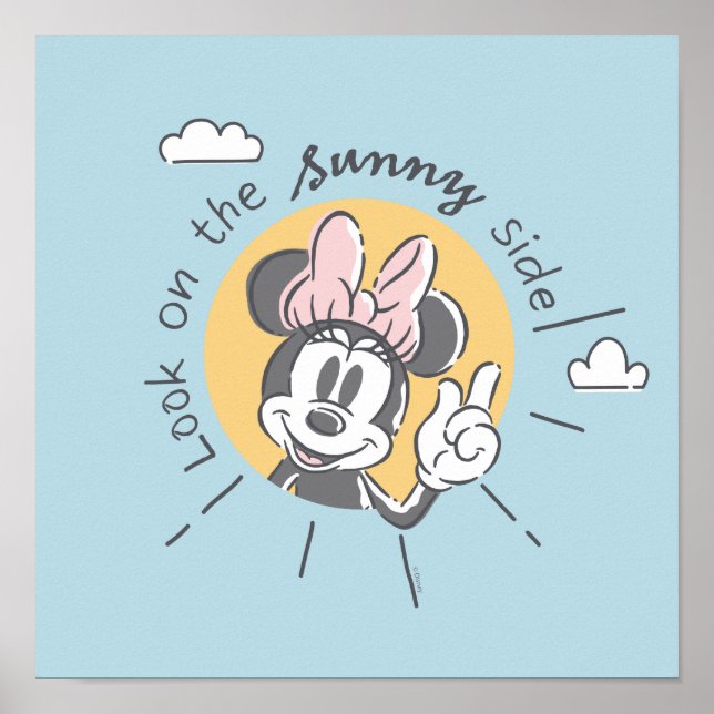 Minnie Mouse | Look on the Sunny Side Poster (Front)