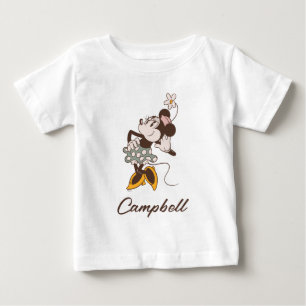 Minnie Mouse   Minnie   Add Your Name Baby T-Shirt
