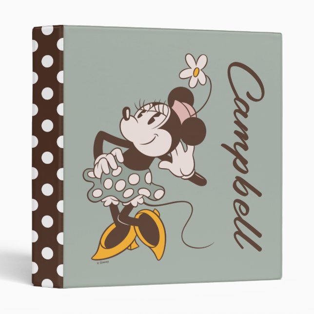 Minnie Mouse | Minnie | Add Your Name Binder (Front/Spine)