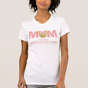 Minnie Mouse Mom of the Birthday Girl T-Shirt