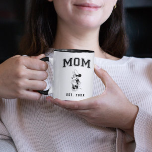 Minnie Mouse Mom with Date  Mug