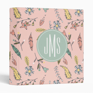 Minnie Mouse   Monogram Adventures Await Pattern Binder