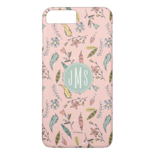 Minnie Mouse   Monogram Adventures Await Pattern iPhone 8 Plus/7 Plus Case