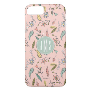 Minnie Mouse Monogram Adventures Await Pattern iPhone 8/7 Case