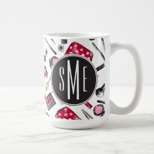 Minnie Mouse   Monogram #what'sinmypurse Pattern Coffee Mug