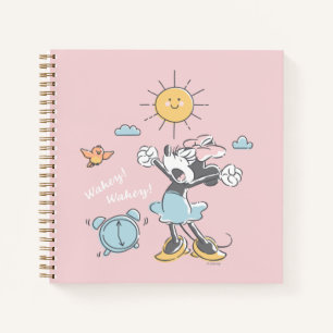 Minnie Mouse   Morning Wake Up Notebook