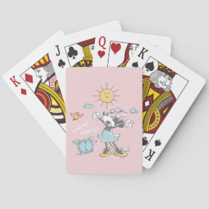 Minnie Mouse   Morning Wake Up Playing Cards