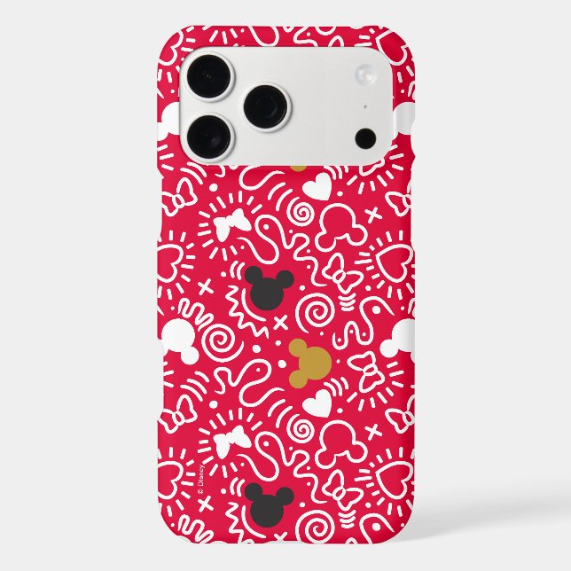 Minnie Mouse | Motif Doodle (Verso)