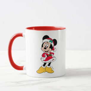Minnie Mouse   Mrs. Claus Outfit Mug