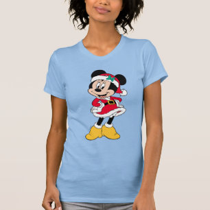 Minnie Mouse   Mrs. Claus Outfit T-Shirt