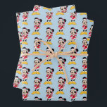 Minnie Mouse | Mrs. Claus Outfit Wrapping Paper Sheet<br><div class="desc">Season's Greetings from Mickey Mouse and all his Friends! Celebrate the Holiday's this year with this cute Minnie Mouse Christmas graphic.</div>