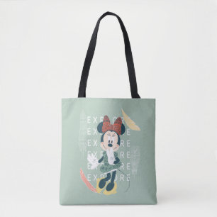 Minnie Mouse   Never Stop Exploring Tote Bag
