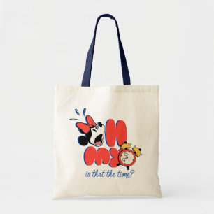 Minnie Mouse Oh My Is That the Time Tote Bag